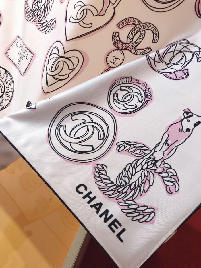 Cotton silk scarf, size 90x90cm, SF20-139