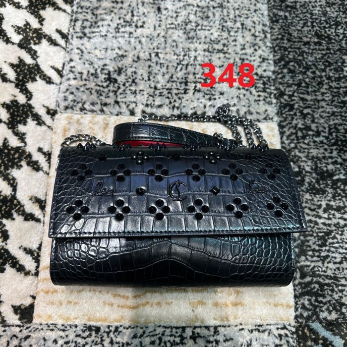 Leather bag ,5A ,size 23.5x6x14cm,with box,  B110-348