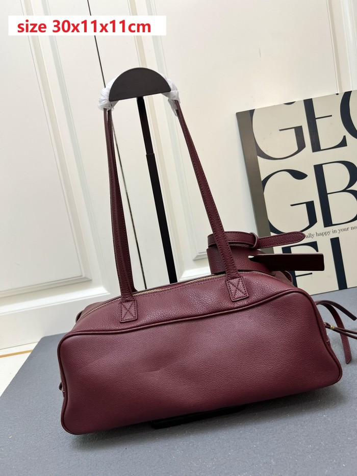 Leather bag ,5A ,size 30x11x11cm,no box,  B130-85