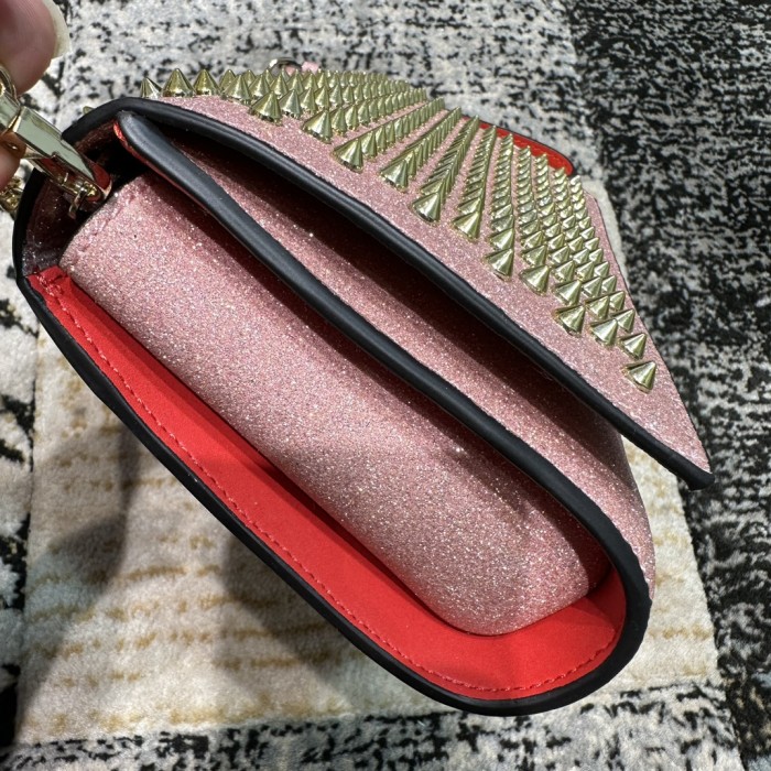 Leather bag ,5A ,size 23.5x6x14cm,with box,  B110-351
