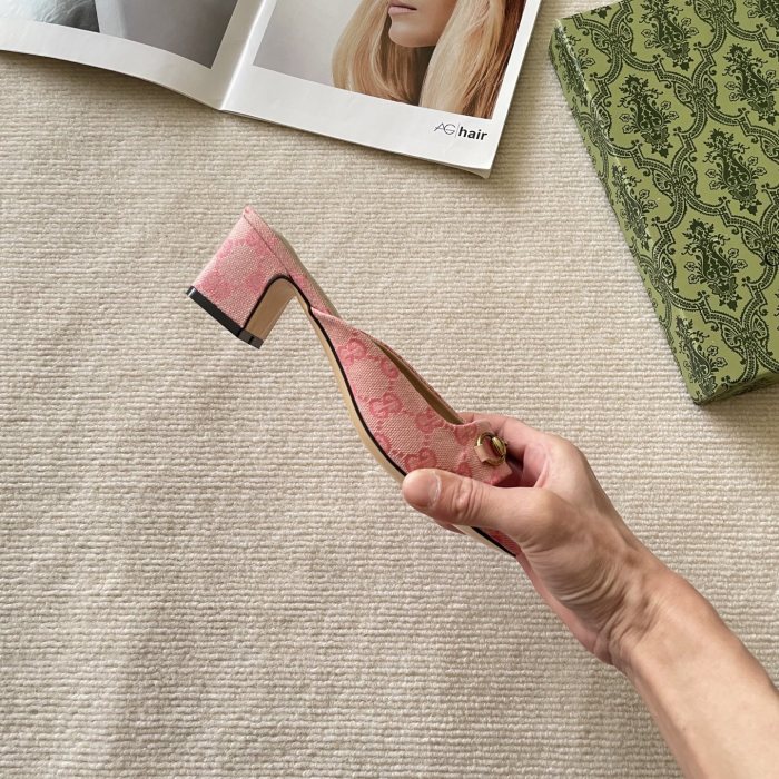 Women heel shoes, heel 6cm, size 34-42, SS50-736