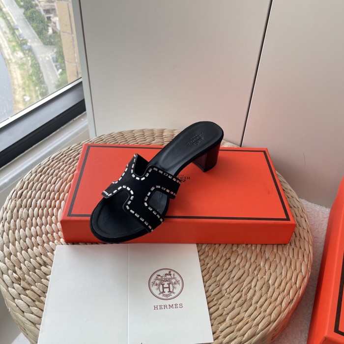 Women heel slipper shoes,  size 35-41, SS50-702