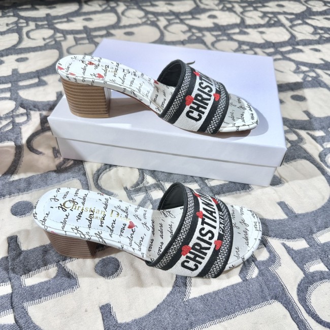 Women heel slipper shoes, size 35-42, SS50-1786