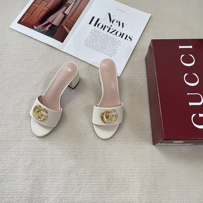 Women heel slipper shoes, heel 6cm, size 35-41, SS50-723-727
