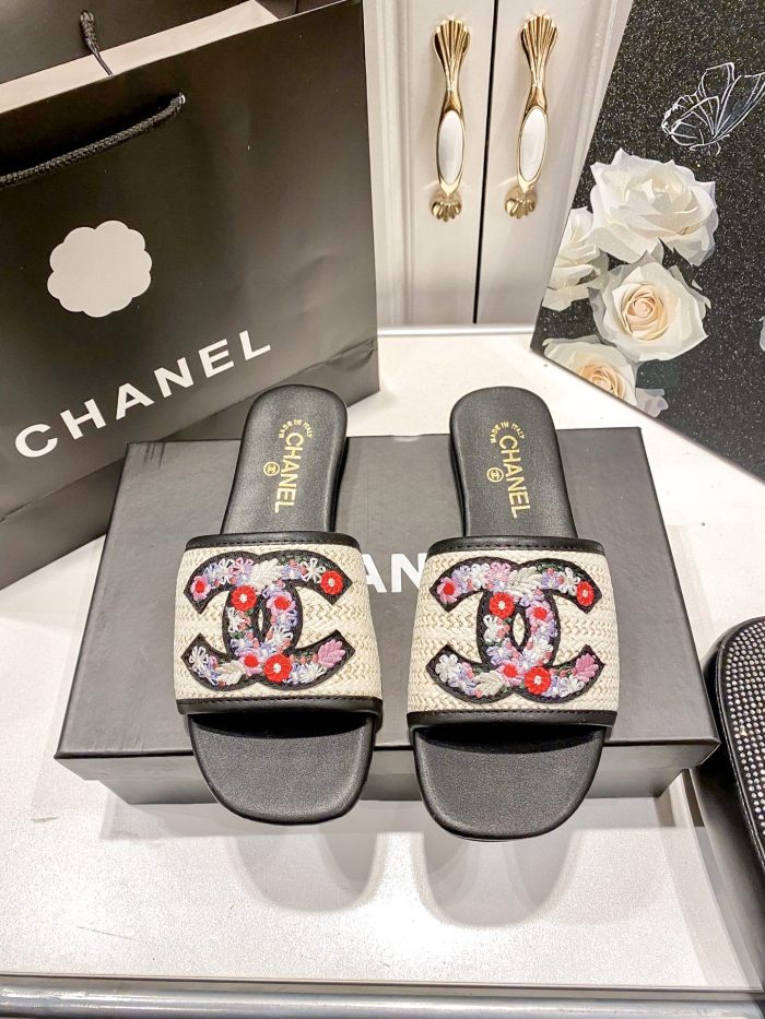 Women flat slipper shoes,  size 35-41, SS50-694-695
