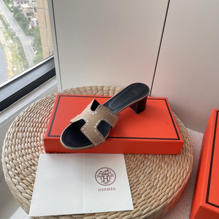 Women heel slipper shoes,  size 35-41, SS50-701