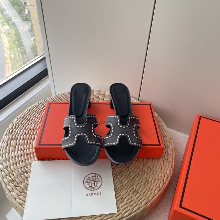 Women heel slipper shoes,  size 35-41, SS50-703