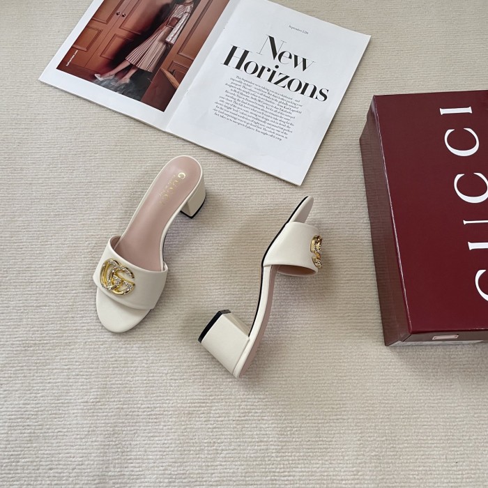 Women heel slipper shoes, heel 6cm, size 35-41, SS50-723-727