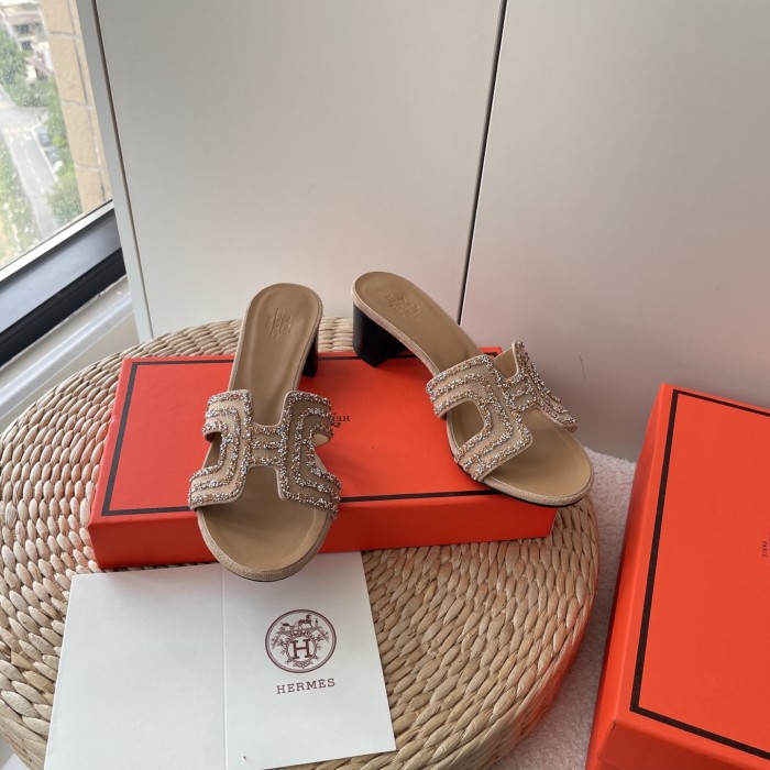 Women heel slipper shoes,  size 35-41, SS50-704