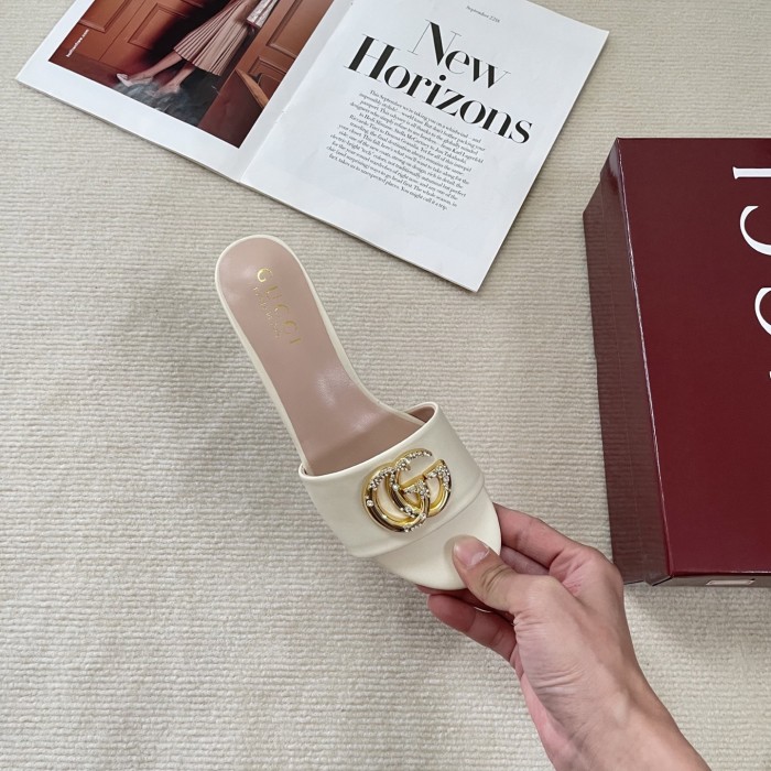 Women heel slipper shoes, heel 6cm, size 35-41, SS50-723-727