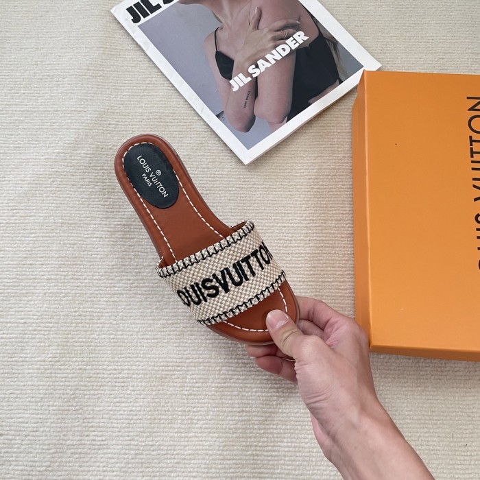 Women flat slipper shoes,  size 35-42, SS50-720