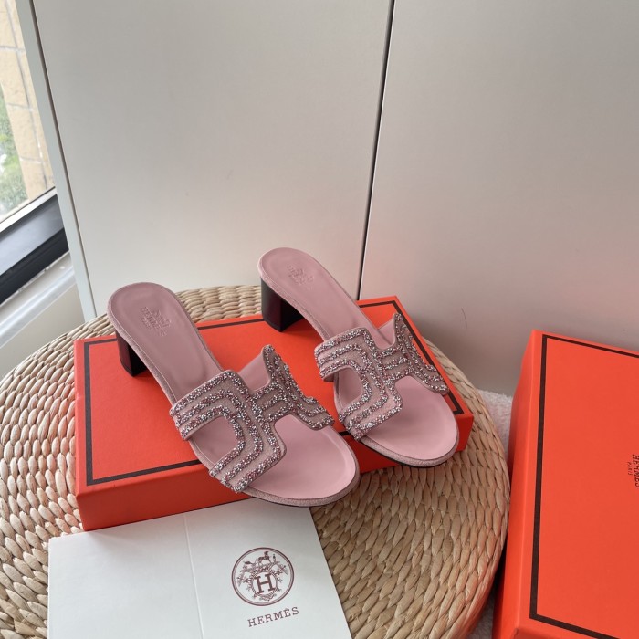 Women heel slipper shoes,  size 35-41, SS50-705