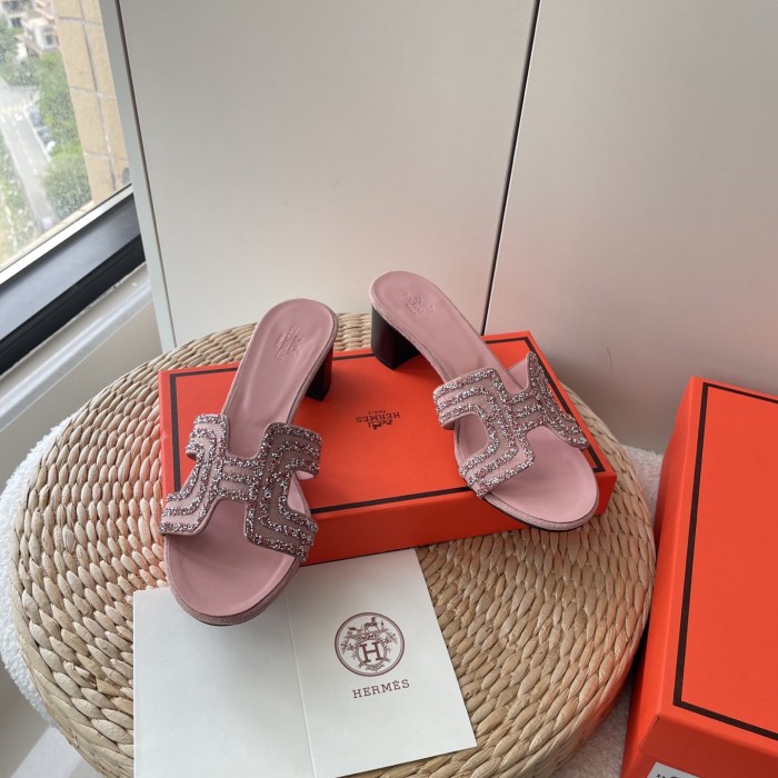Women heel slipper shoes,  size 35-41, SS50-705