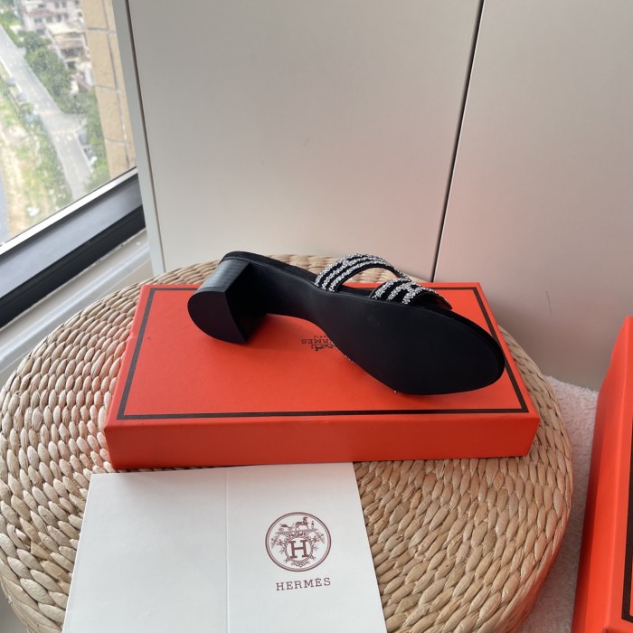 Women heel slipper shoes,  size 35-41, SS50-699