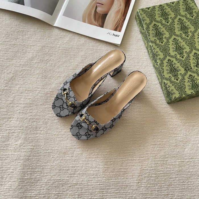 Women heel shoes, heel 6cm, size 34-42, SS50-734