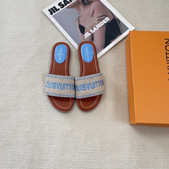 Women flat slipper shoes,  size 35-42, SS50-717
