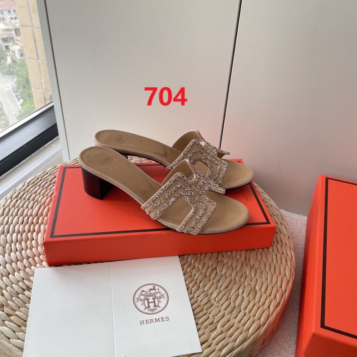 Women heel slipper shoes,  size 35-41, SS50-704
