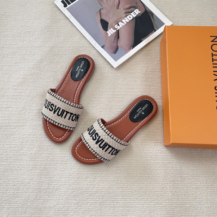 Women flat slipper shoes,  size 35-42, SS50-720
