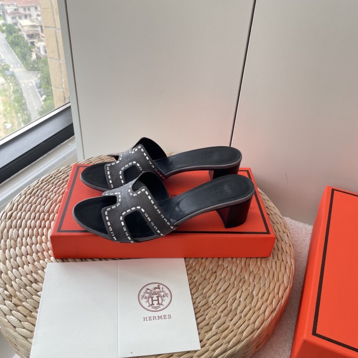 Women heel slipper shoes,  size 35-41, SS50-703