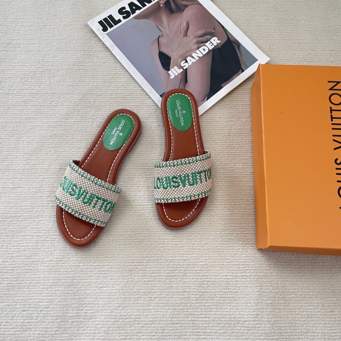 Women flat slipper shoes,  size 35-42, SS50-715