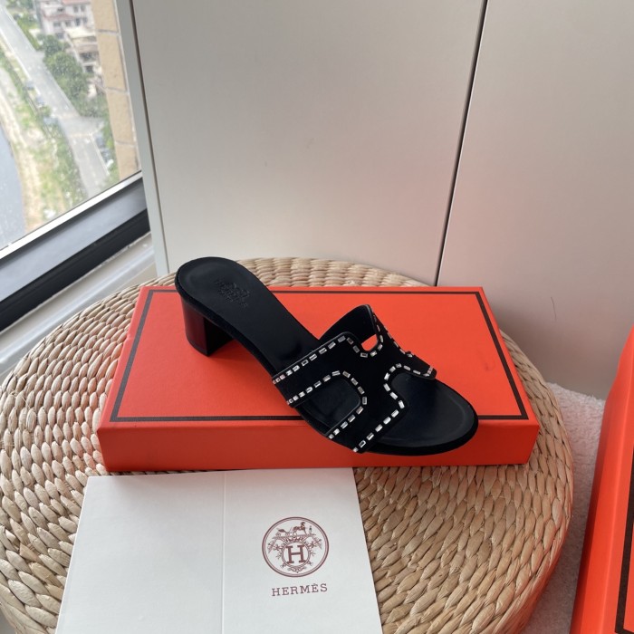 Women heel slipper shoes,  size 35-41, SS50-702