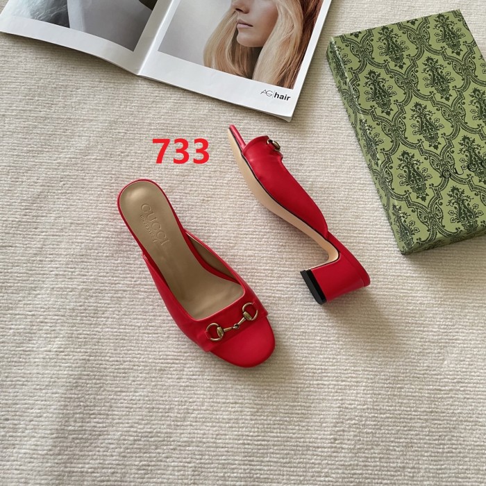 Women heel shoes, heel 6cm, size 34-42, SS50-733