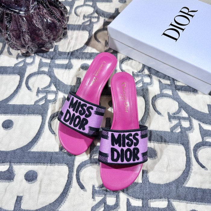 Women heel slipper shoes,  size 35-42, SS50-1785
