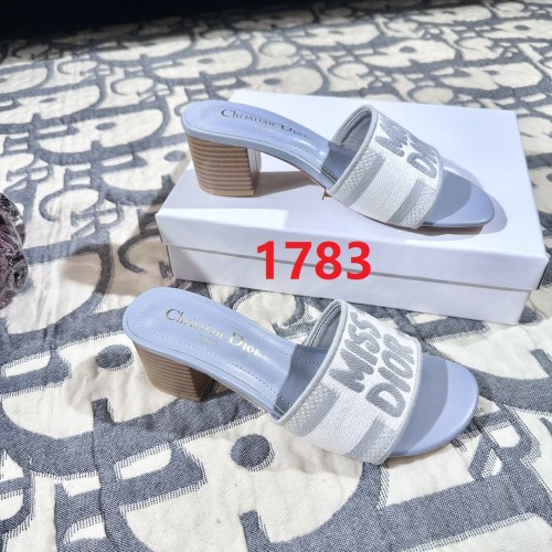 Women heel slipper shoes,  size 35-42, SS50-1783