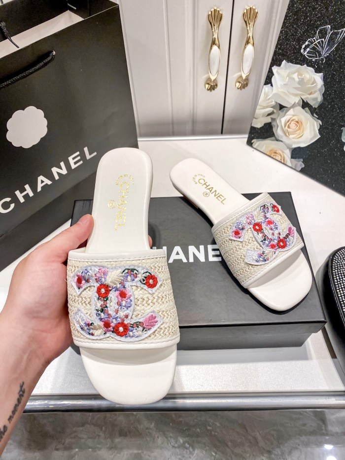 Women flat slipper shoes,  size 35-41, SS50-694-695