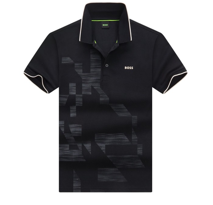 Men's business break lapel short-sleeved shirt，Size  M-3XL,CL25-219-226