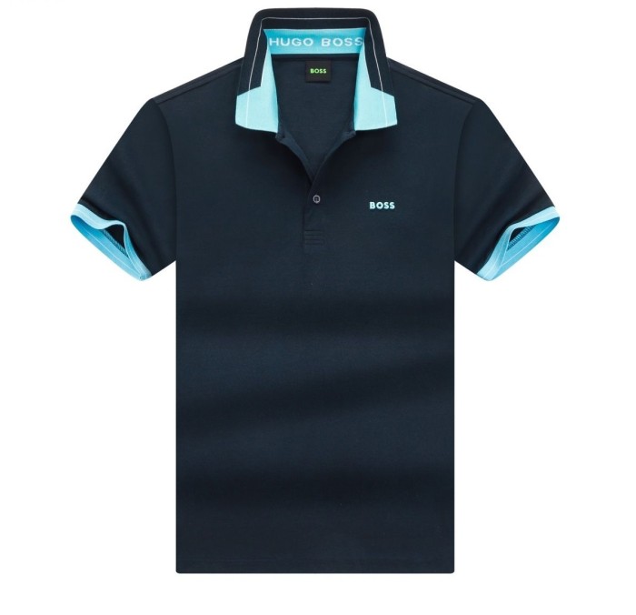 Men's business break lapel short-sleeved shirt，Size  M-3XL,CL25-219-226