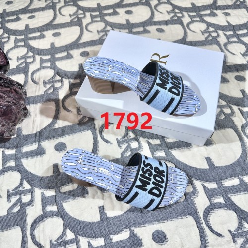 Women heel slipper shoes,  size 35-42, SS50-1792