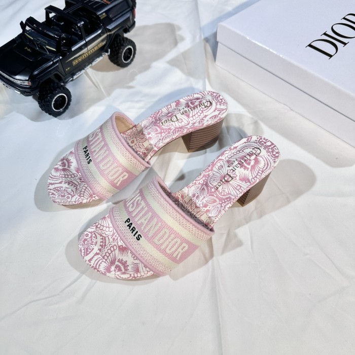 Women heel slipper shoes,  size 35-42, SS50-1810