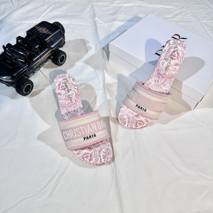 Women heel slipper shoes,  size 35-42, SS50-1810