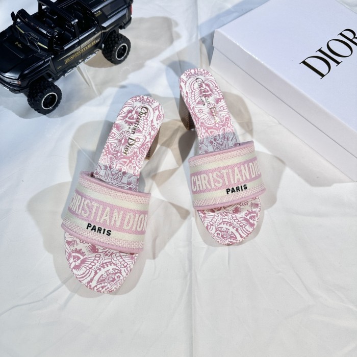 Women heel slipper shoes,  size 35-42, SS50-1810