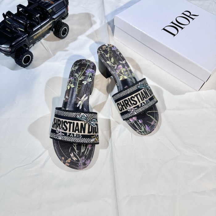 Women heel slipper shoes,  size 35-42, SS50-1809