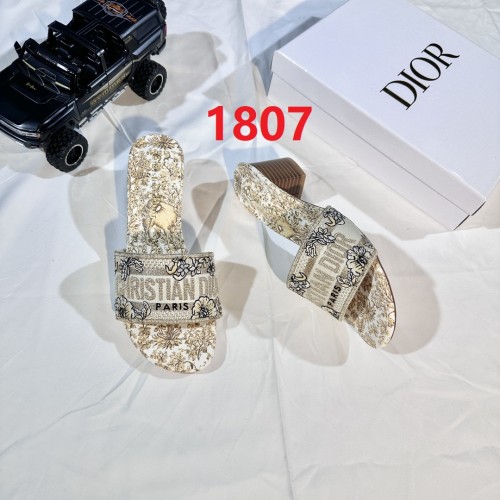 Women heel slipper shoes,  size 35-42, SS50-1807