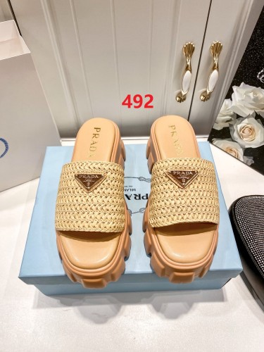 Women's platform slippers shoes,  size 34-42, SS60-492-494