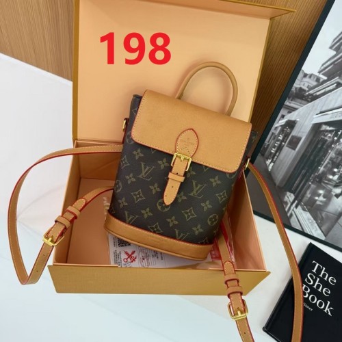 PU leather bag ,budget ,no box, size 20x23x8cm, B35-198-201