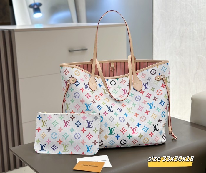 Split leather bag a set,3A ,no box,  B75-351