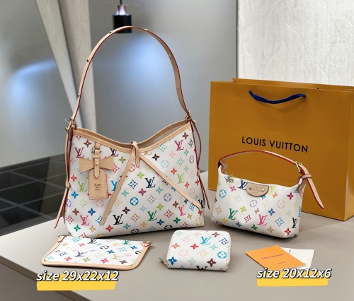 Split leather bag a set,3A ,no box,  B75-352