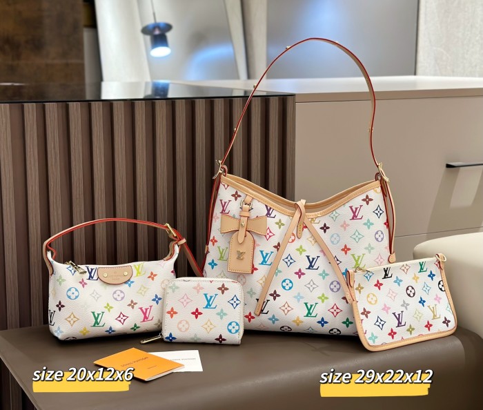 Split leather bag a set,3A ,no box,  B75-352
