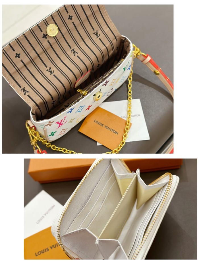 Split leather bag a set,3A ,no box,  B75-349