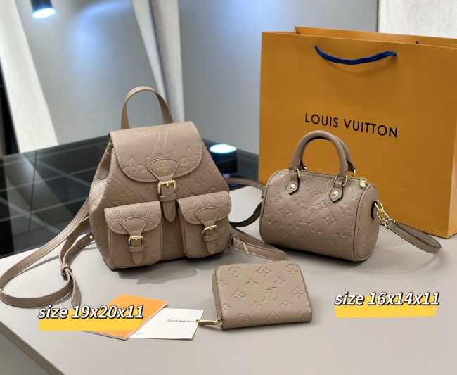 Split leather bag a set,3A ,no box, B75-346