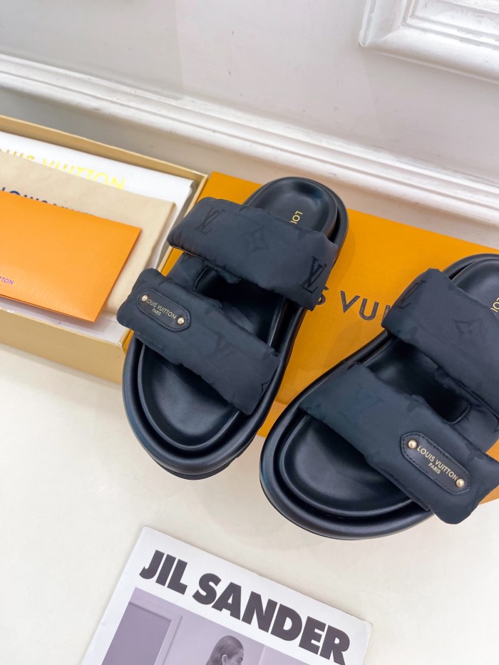 Women's men flat sandals shoes,size 35-45, SS60-3309