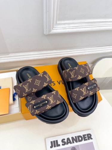 Women's men flat sandals shoes,size 35-45, SS60-3307