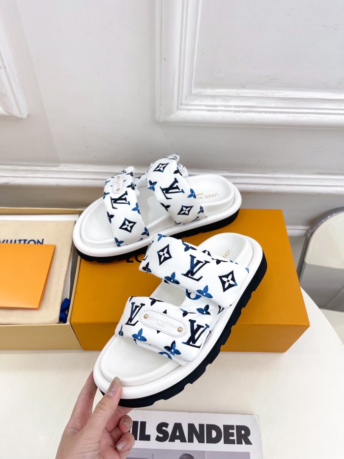 Women's men flat sandals shoes,size 35-45, SS60-3308