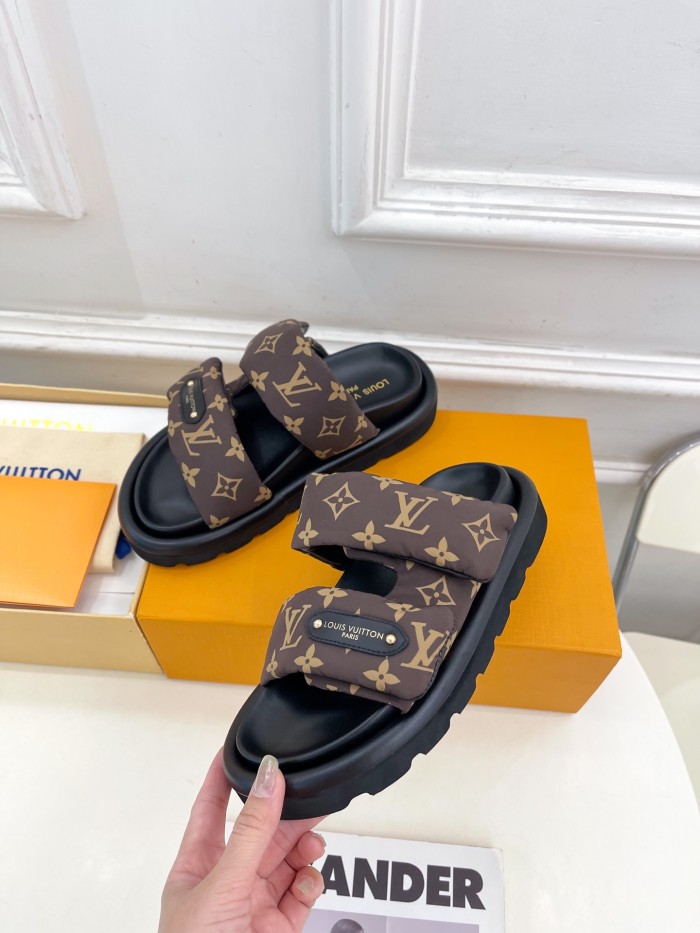 Women's men flat sandals shoes,size 35-45, SS60-3307