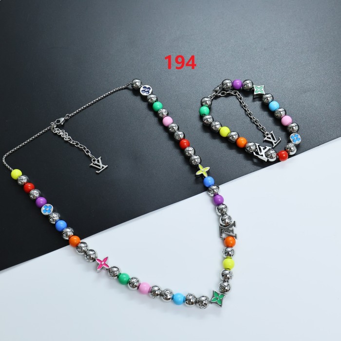 Necklace bracelet jewelry ,with box,  J25-194