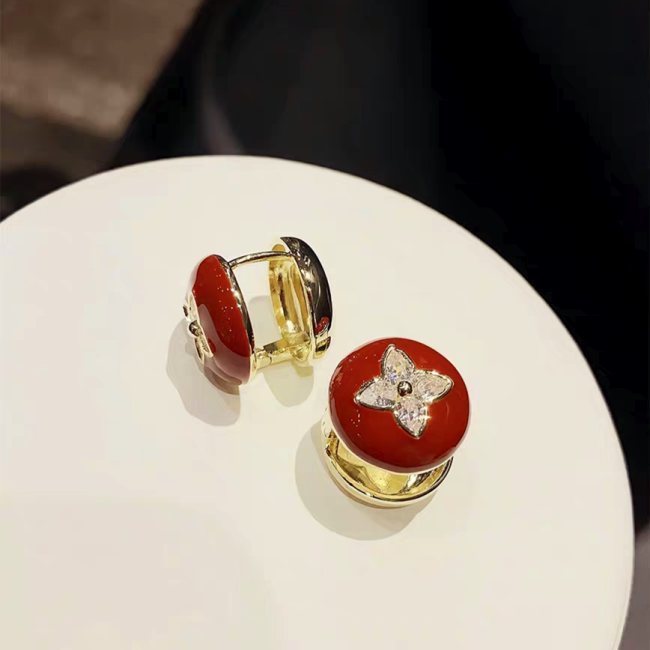 Earring jewelry ,with box, J25-177